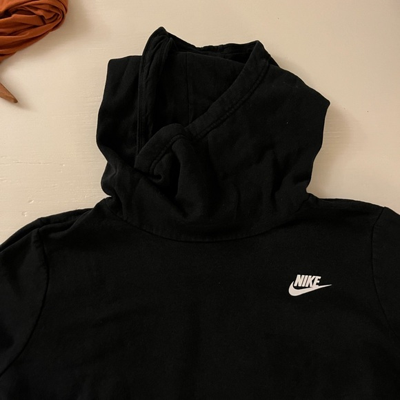 Nike Black Sweatshirt with White Logo - Picture 3 of 6